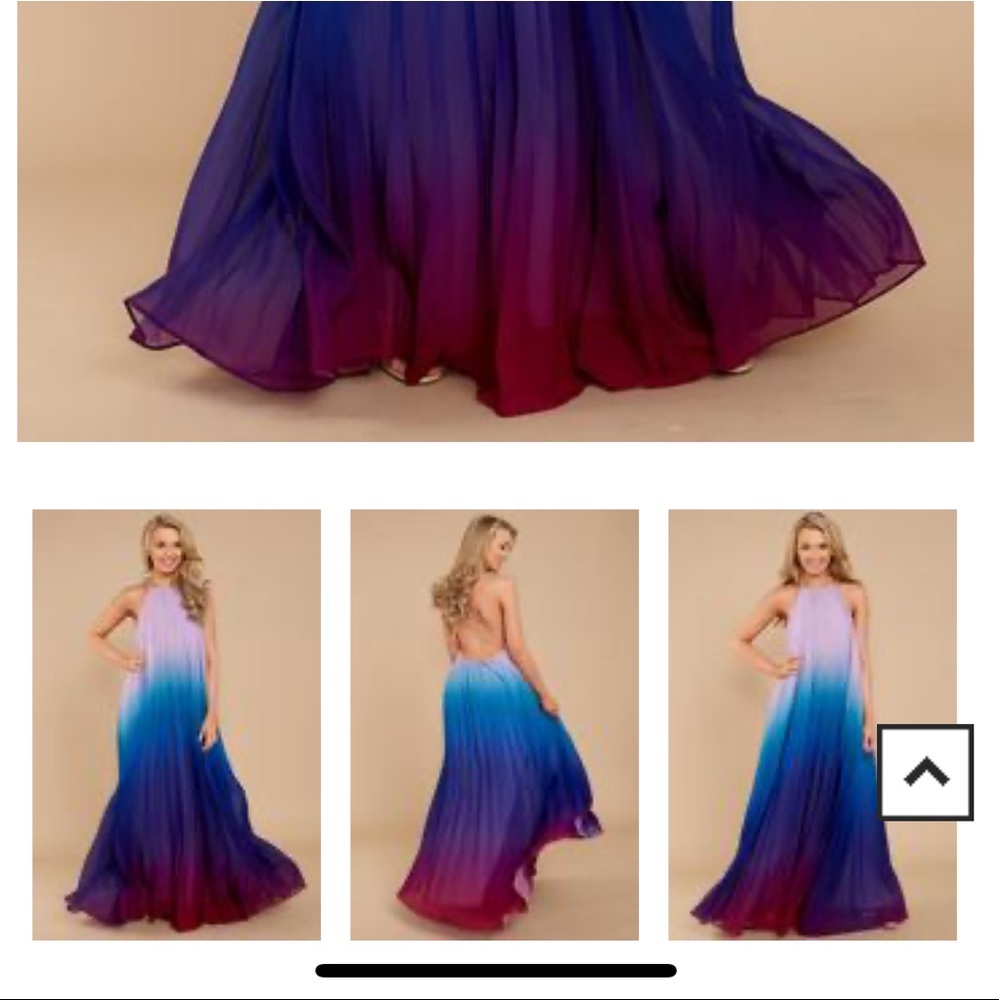 Gorgeous Maxi Halter Ombré